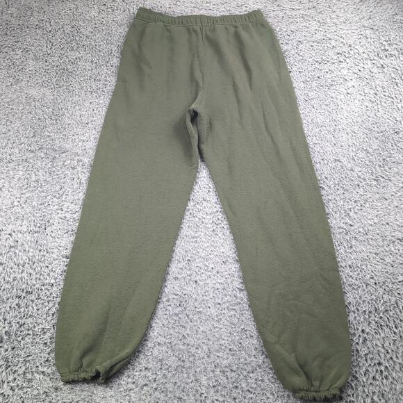 Vintage USMC Sweatpants Men Medium Green Athleisure Tapered Leg Jogger Training - Picture 2 of 9